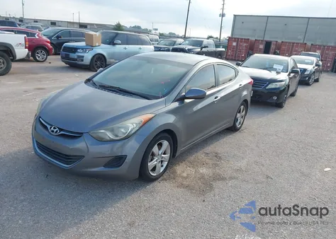 2013 Hyundai Elantra Gls from USA, damaged, VIN 5NPDH4AE7DH361553